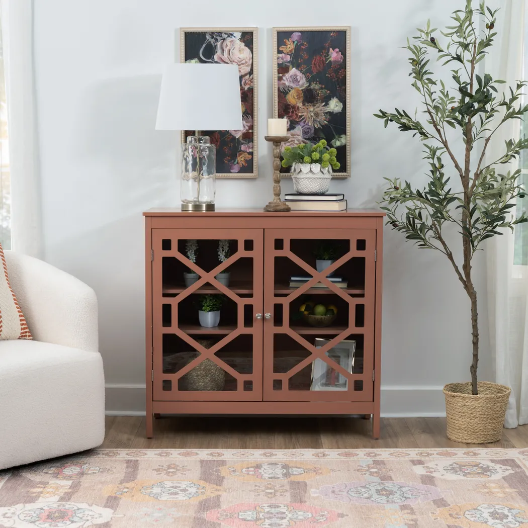 Dokuru Terracotta Accent Cabinet - Thumbnail - Image 5