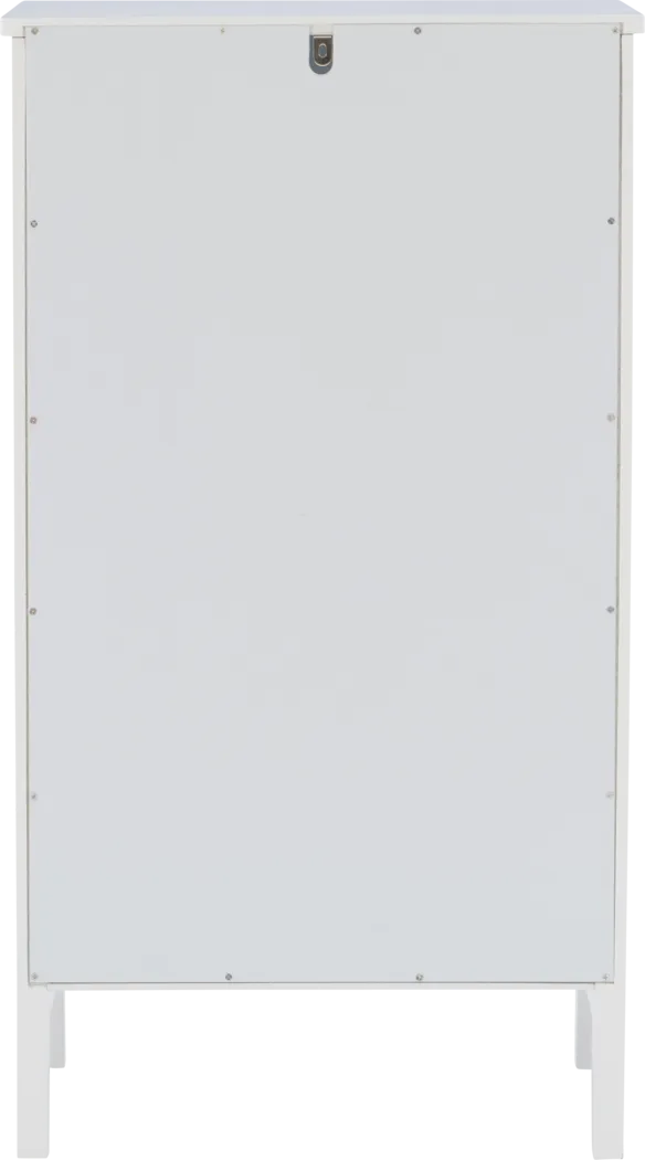 Dokuru White Accent Cabinet, Small - Thumbnail - Image 12