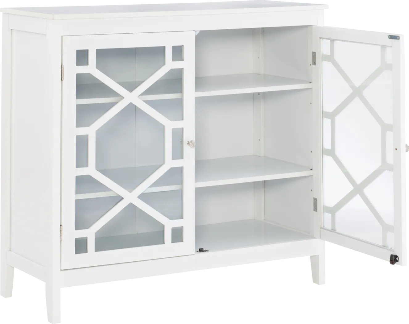 Dokuru White Accent Cabinet - Thumbnail - Image 11
