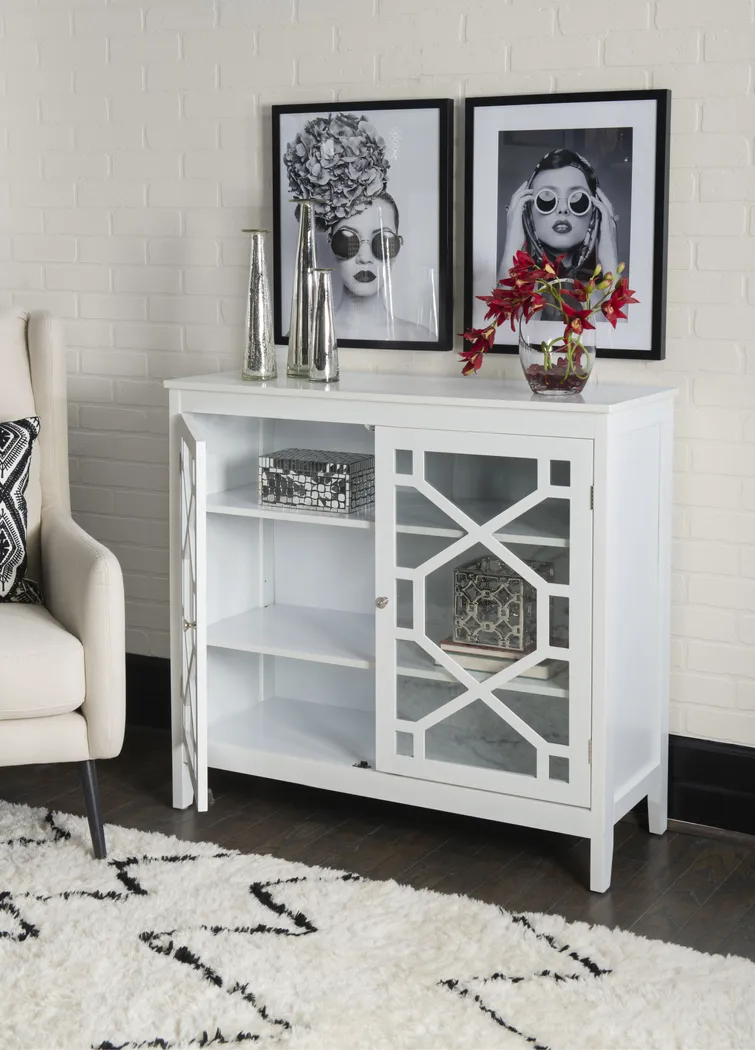Dokuru White Accent Cabinet - Thumbnail - Image 6
