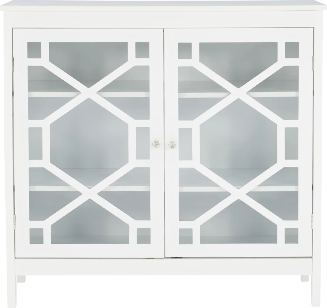 Dokuru White Accent Cabinet - Thumbnail - Image 9