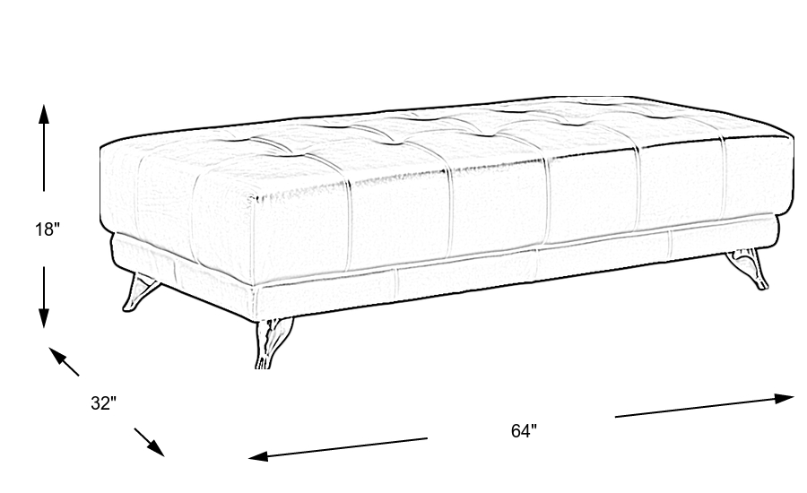 Dimension Image. Please refer to the Dimension Tab on this page for dimension details.