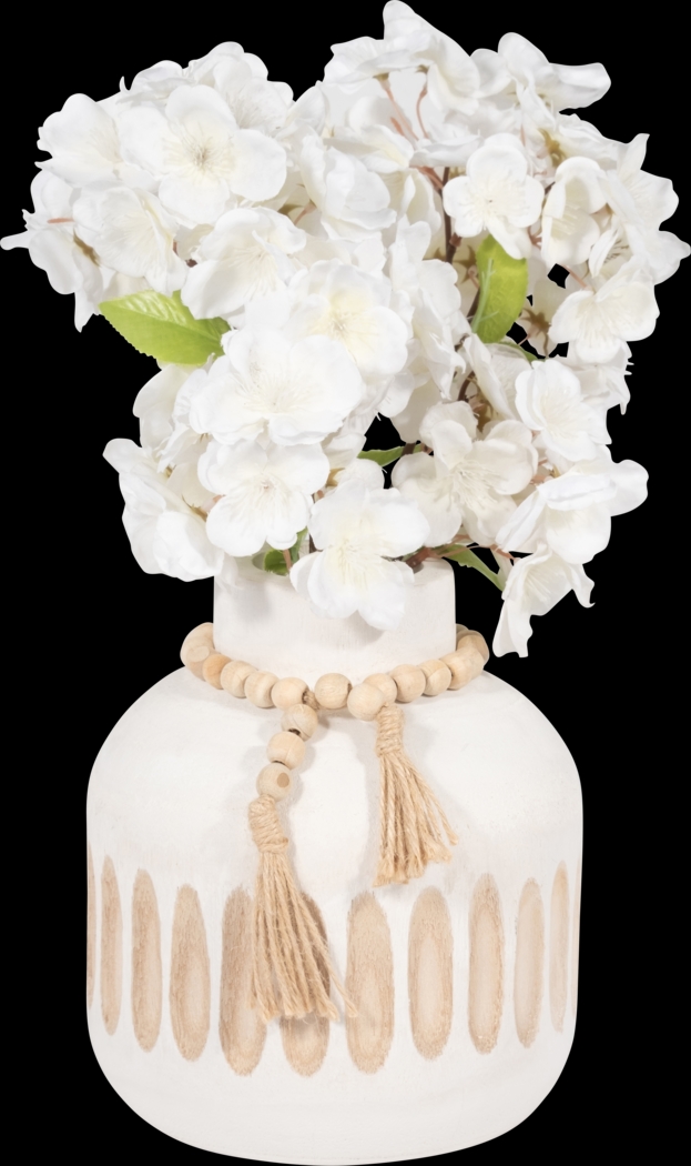 Dolen White 8 in. Vase - Thumbnail - Image 4