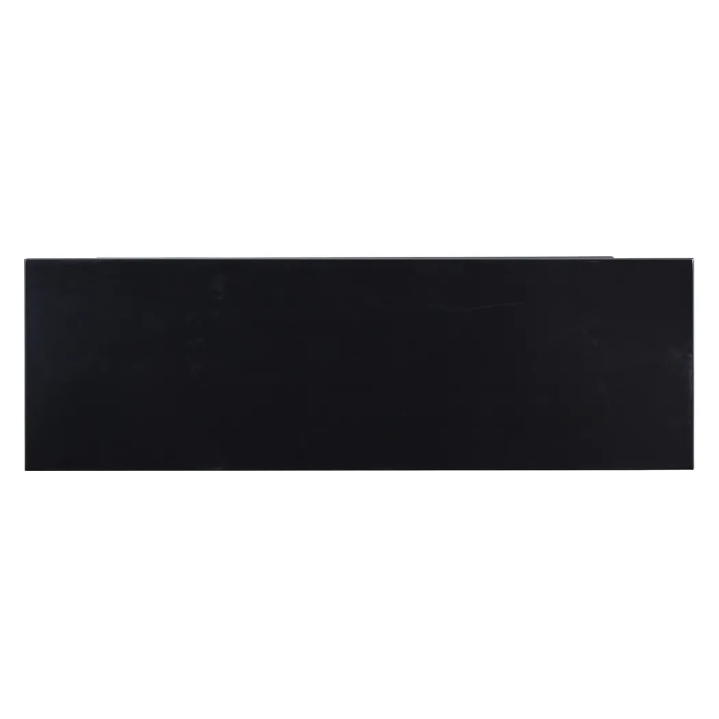 Doliver II Black 45 in. Console With Electric Log Fireplace - Image 5