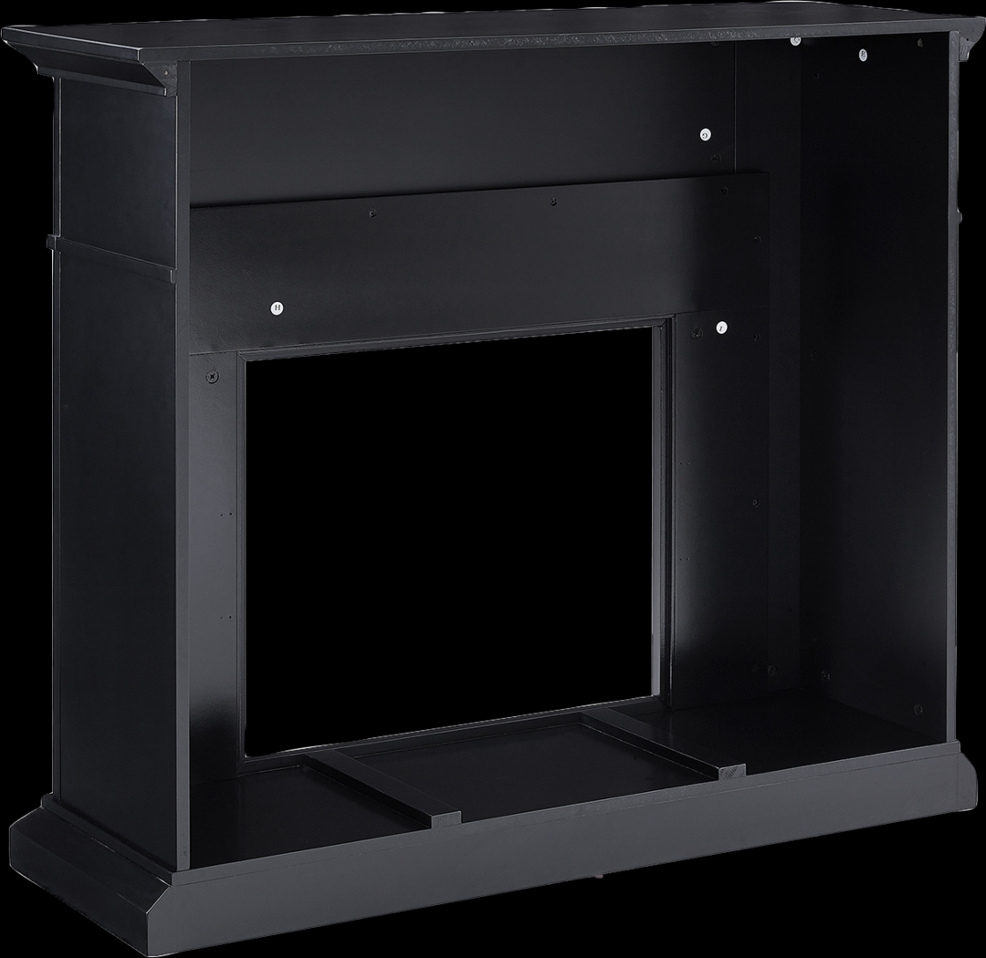 Doliver IV Black 45 in. Console, With Touch Panel Electric Fireplace - Thumbnail - Image 2
