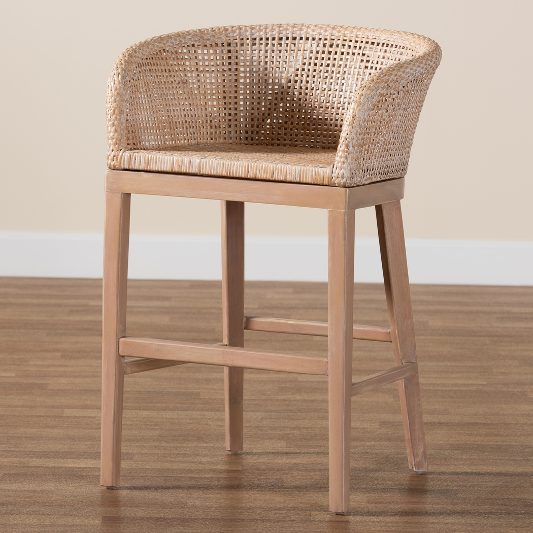 Dollard Light Brown Counter Stool - Thumbnail - Image 9
