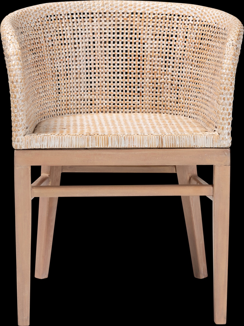 Dollard Light Brown Dining Chair - Thumbnail - Image 3
