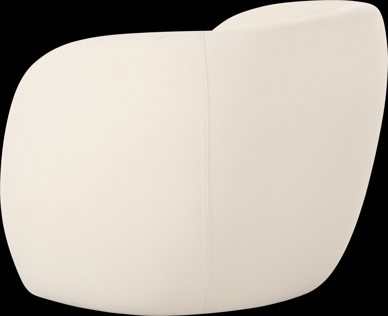 Dollava White Accent Chair - Thumbnail - Image 6