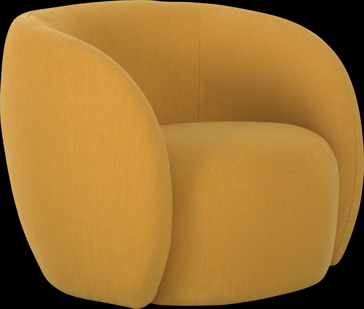 Dollava Yellow Accent Chair - Thumbnail - Image 6