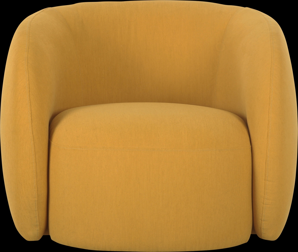 Dollava Yellow Accent Chair - Thumbnail - Image 1