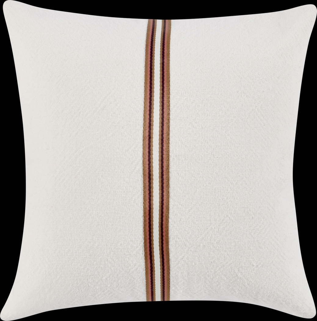 Dolloway Ivory Accent Pillow - Thumbnail - Image 1