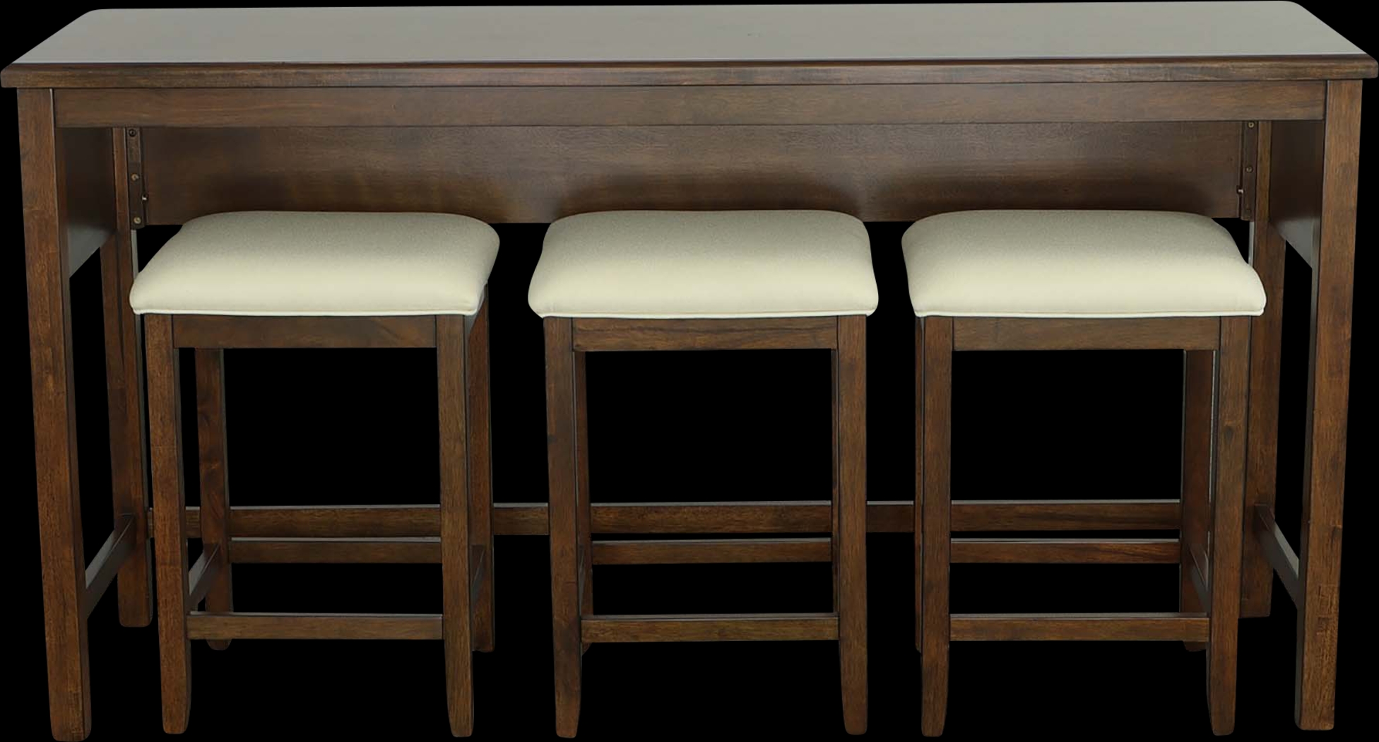 Dollyben Brown Counter Height Table with 3 Stools - Thumbnail - Image 4