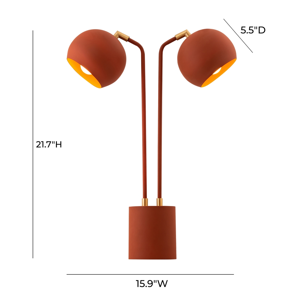Doloba Red Table Lamp - Thumbnail - Image 8