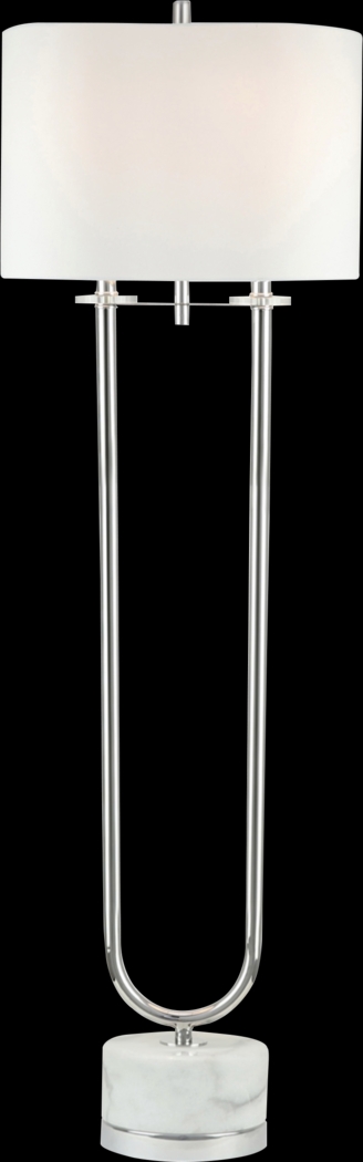 Dolonita Shade Silver Floor Lamp - Thumbnail - Image 1