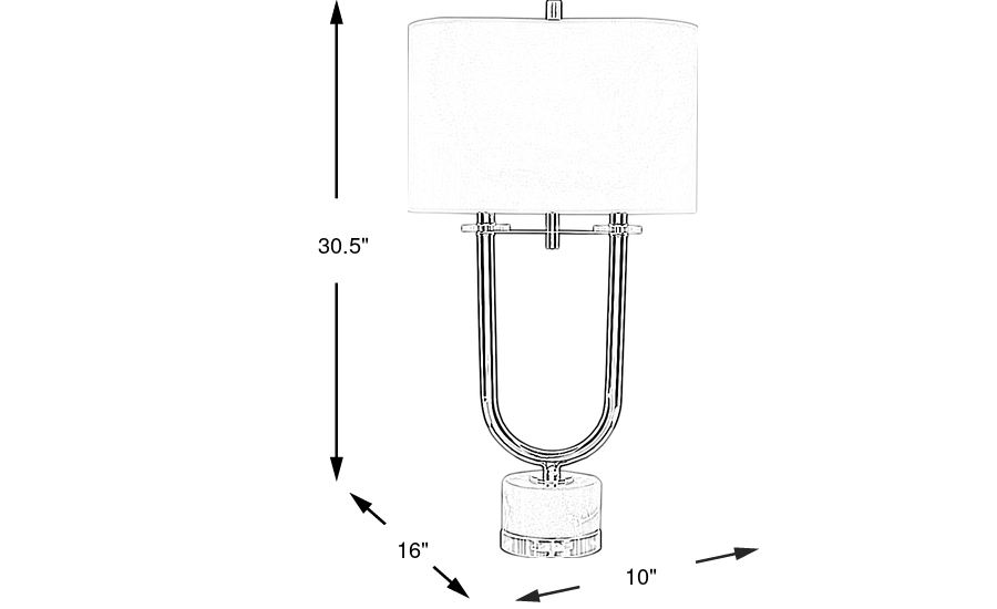 Dimension Image. Please refer to the Dimension Tab on this page for dimension details.