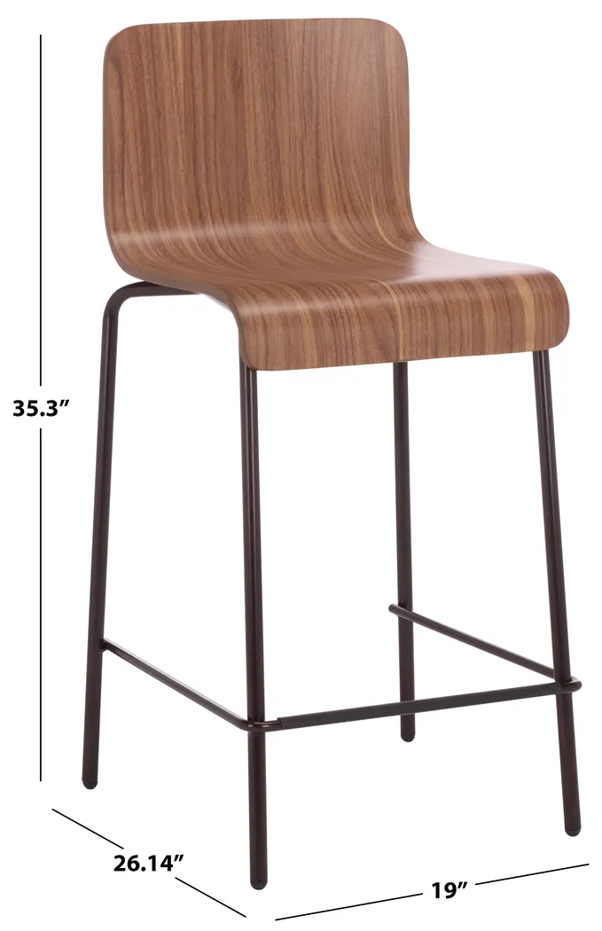 Dolry Brown Bar Stool - Thumbnail - Image 5