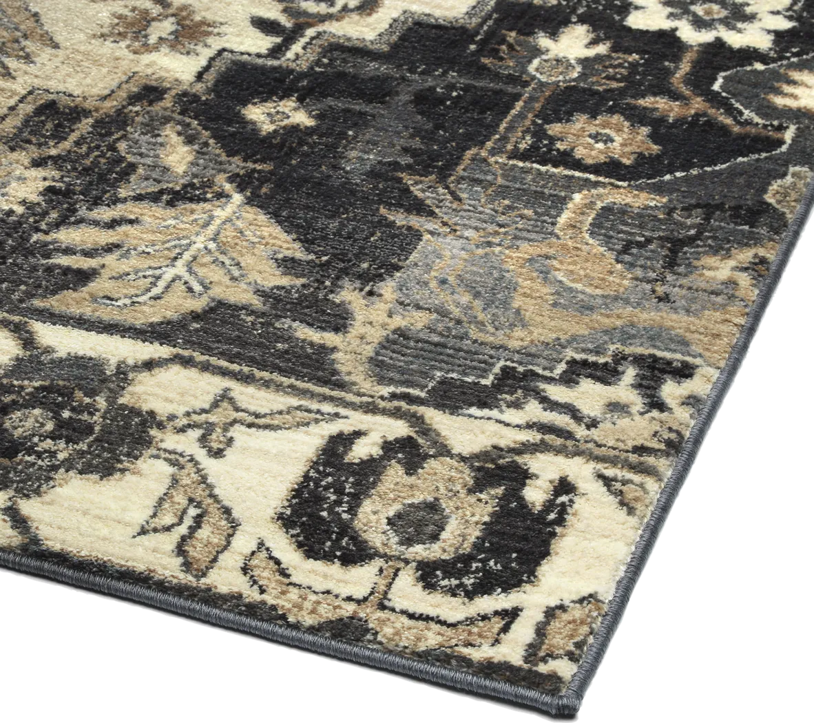 Doltos Navy 5'3 x 7'10 Rug - Thumbnail - Image 3