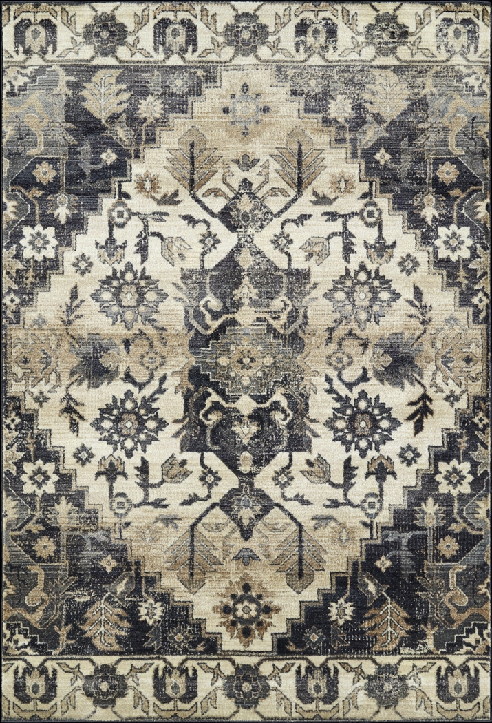 Doltos Navy 7'10 x 10'1 Rug - Thumbnail - Image 1