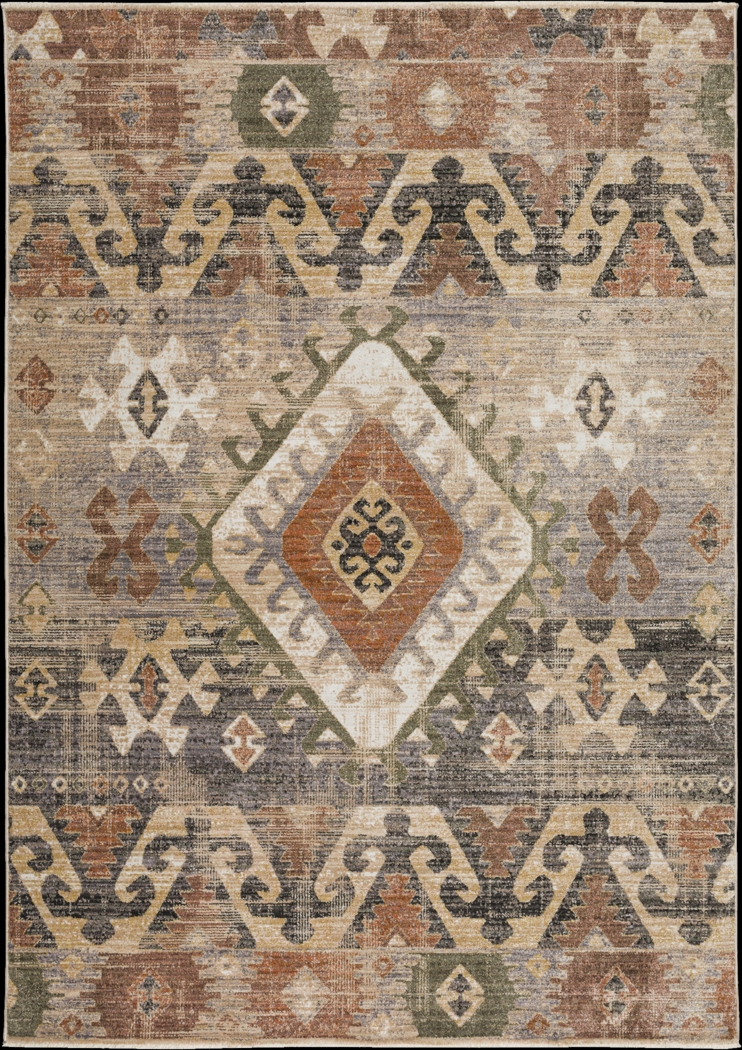 Domagne Multi 5' x 7'6 Rug - Thumbnail - Image 1