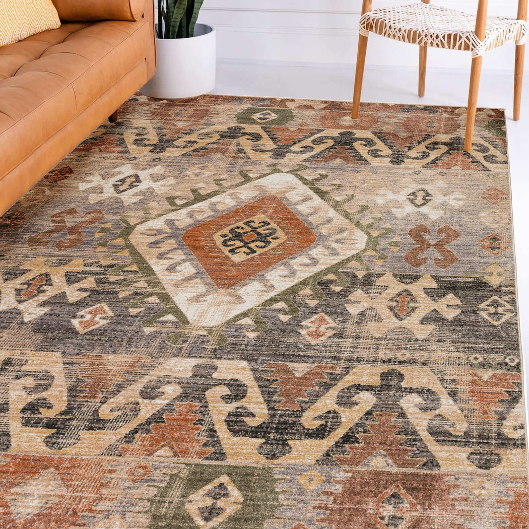 Domagne Multi 7'10 x 10' Rug - Thumbnail - Image 2