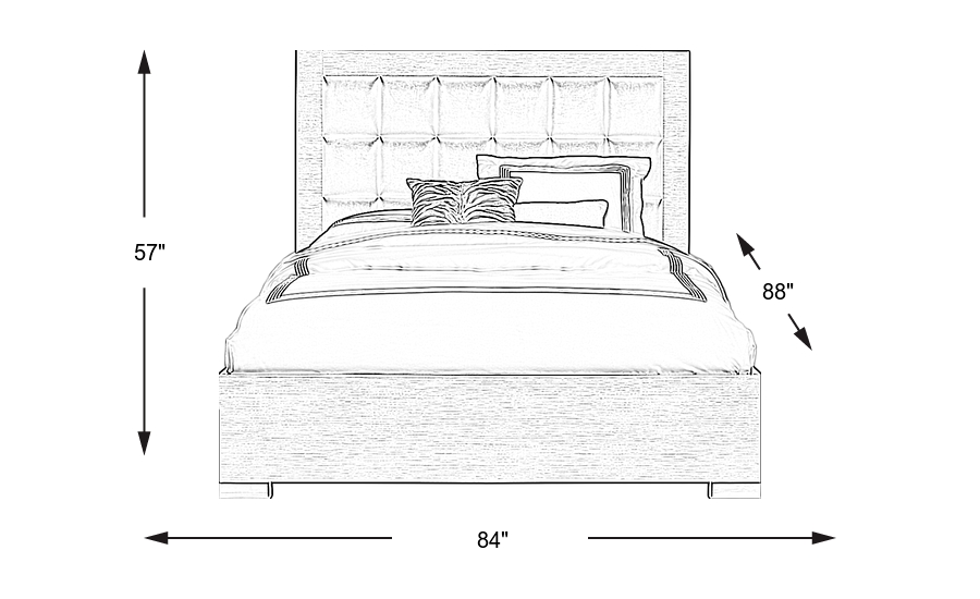 Dimension Image. Please refer to the Dimension Tab on this page for dimension details.