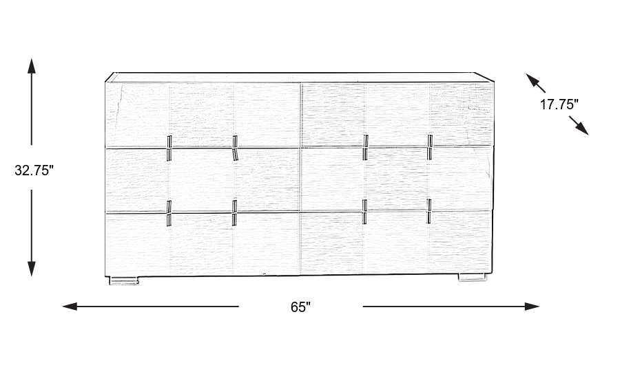 Dimension Image. Please refer to the Dimension Tab on this page for dimension details.