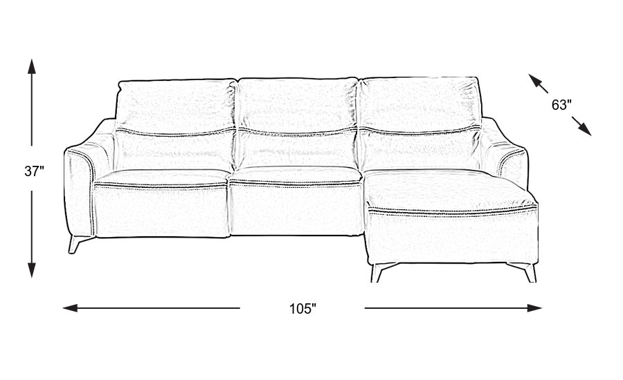 Dimension Image. Please refer to the Dimension Tab on this page for dimension details.