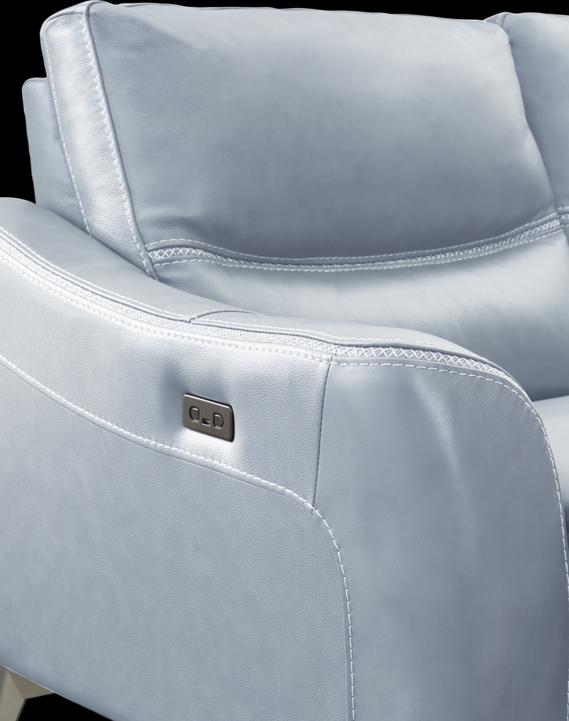 Domio Hydra Leather 6 Pc Power Reclining Sectional Living Room - Thumbnail - Image 3