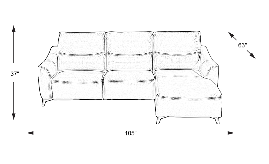 Dimension Image. Please refer to the Dimension Tab on this page for dimension details.
