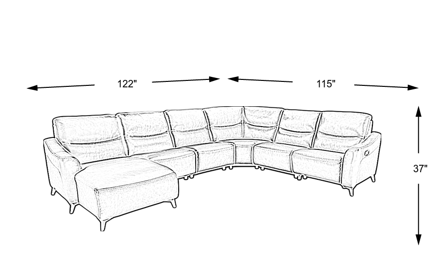 Dimension Image. Please refer to the Dimension Tab on this page for dimension details.
