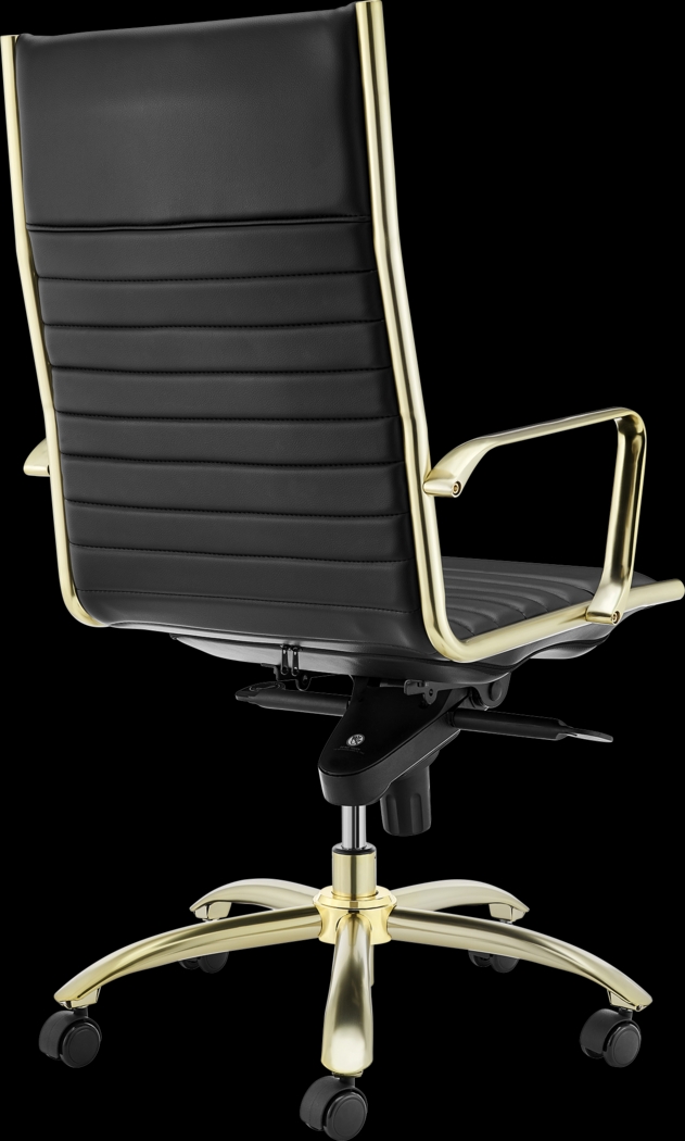 Domivara Black High Office Chair - Thumbnail - Image 6