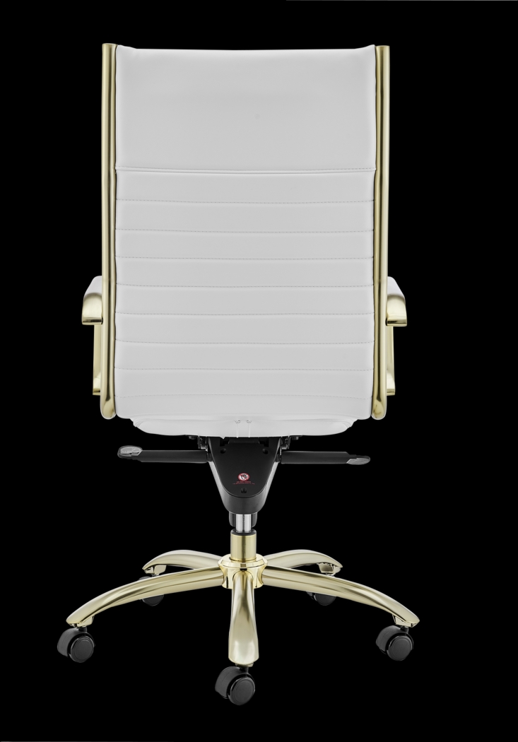 Domivara White High Office Chair - Thumbnail - Image 6