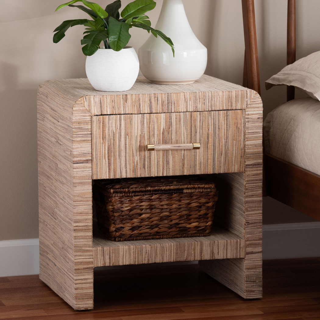 Donahoo Brown Nightstand - Thumbnail - Image 2