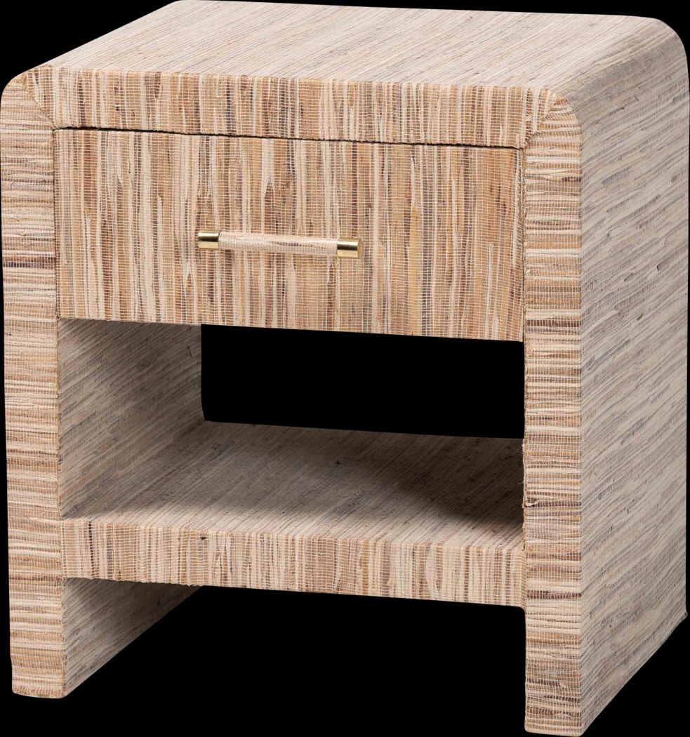 Donahoo Brown Nightstand - Thumbnail - Image 1