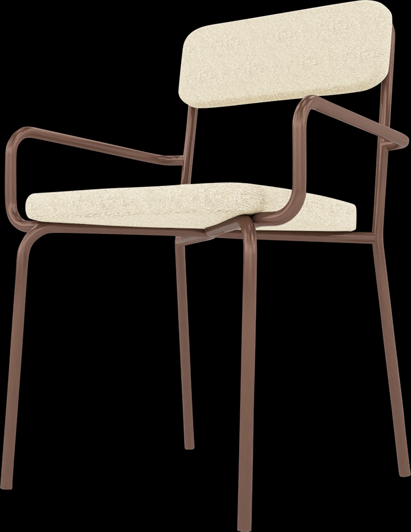 Donateil Beige Arm Chair - Thumbnail - Image 3