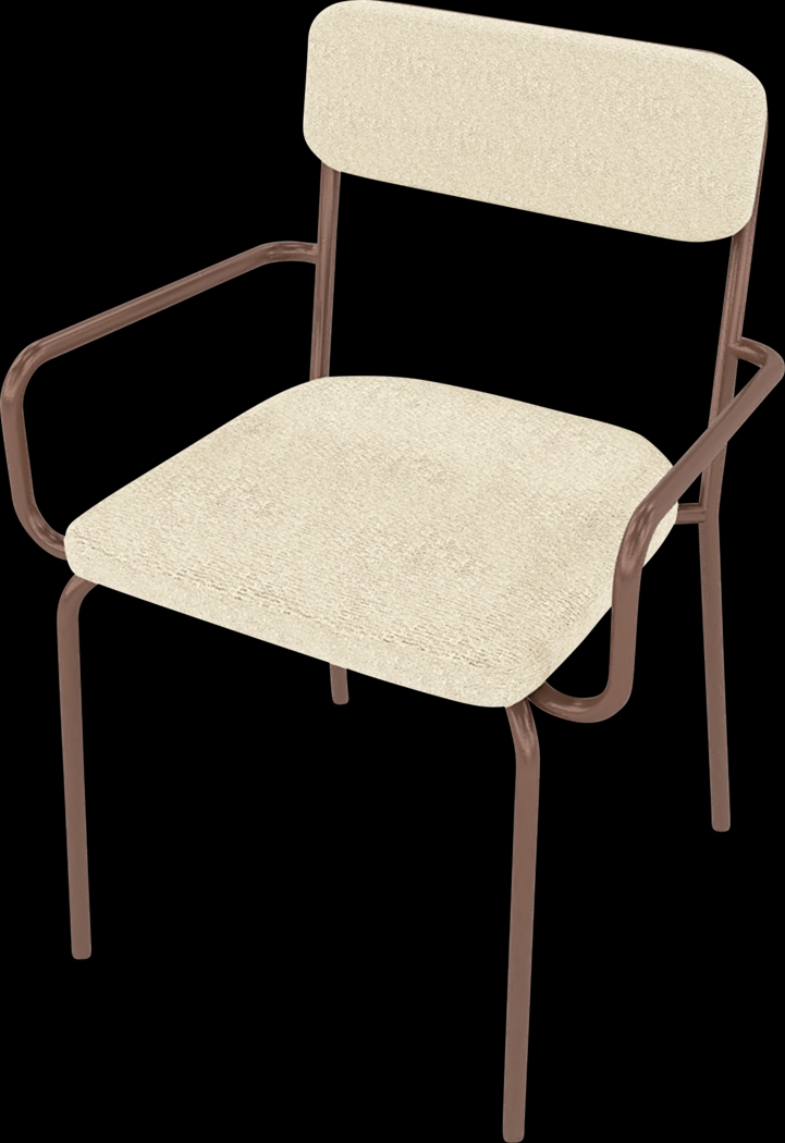 Donateil Beige Arm Chair - Thumbnail - Image 4