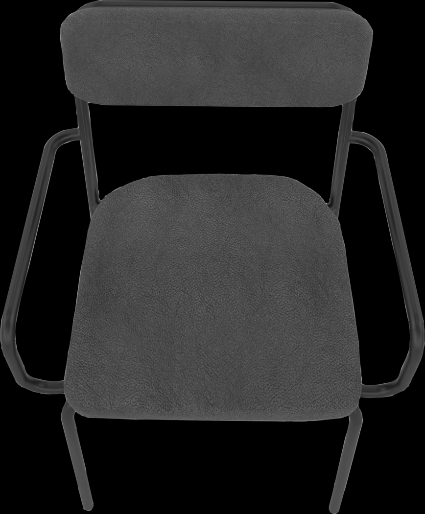Donateil Black Arm Chair - Thumbnail - Image 6