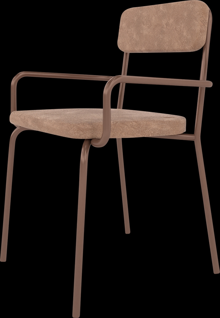 Donateil Brown Arm Chair - Thumbnail - Image 3