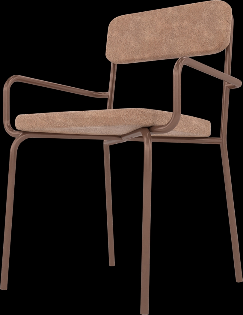 Donateil Brown Arm Chair - Thumbnail - Image 4