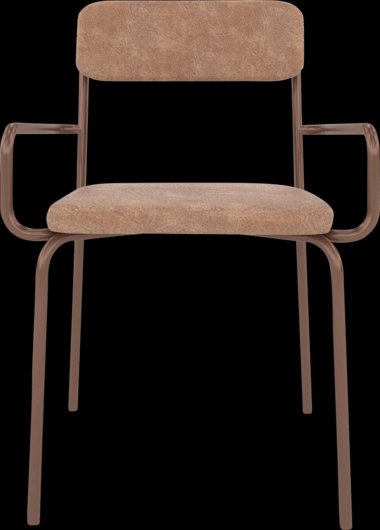 Donateil Brown Arm Chair - Thumbnail - Image 1