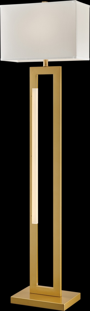 Donatello Way Gold Floor Lamp - Thumbnail - Image 1