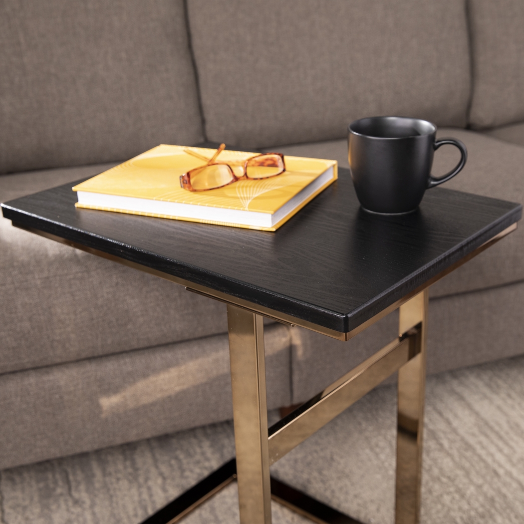 Donington Black Accent Table - Thumbnail - Image 4
