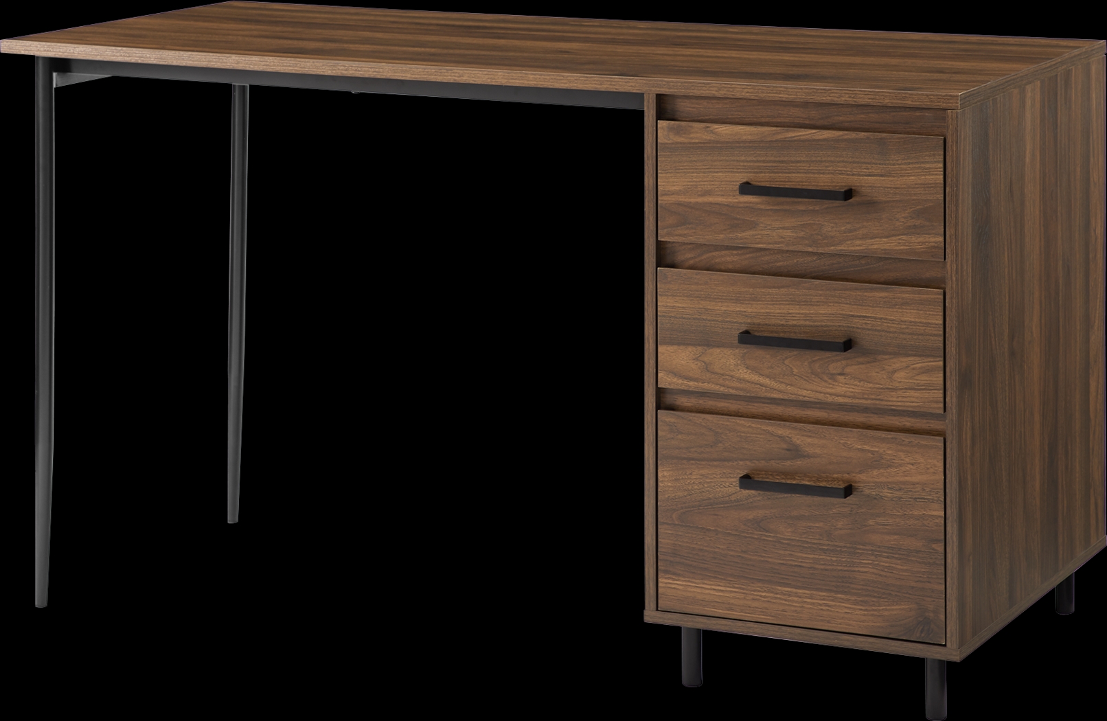 Donington Brown Desk - Thumbnail - Image 2