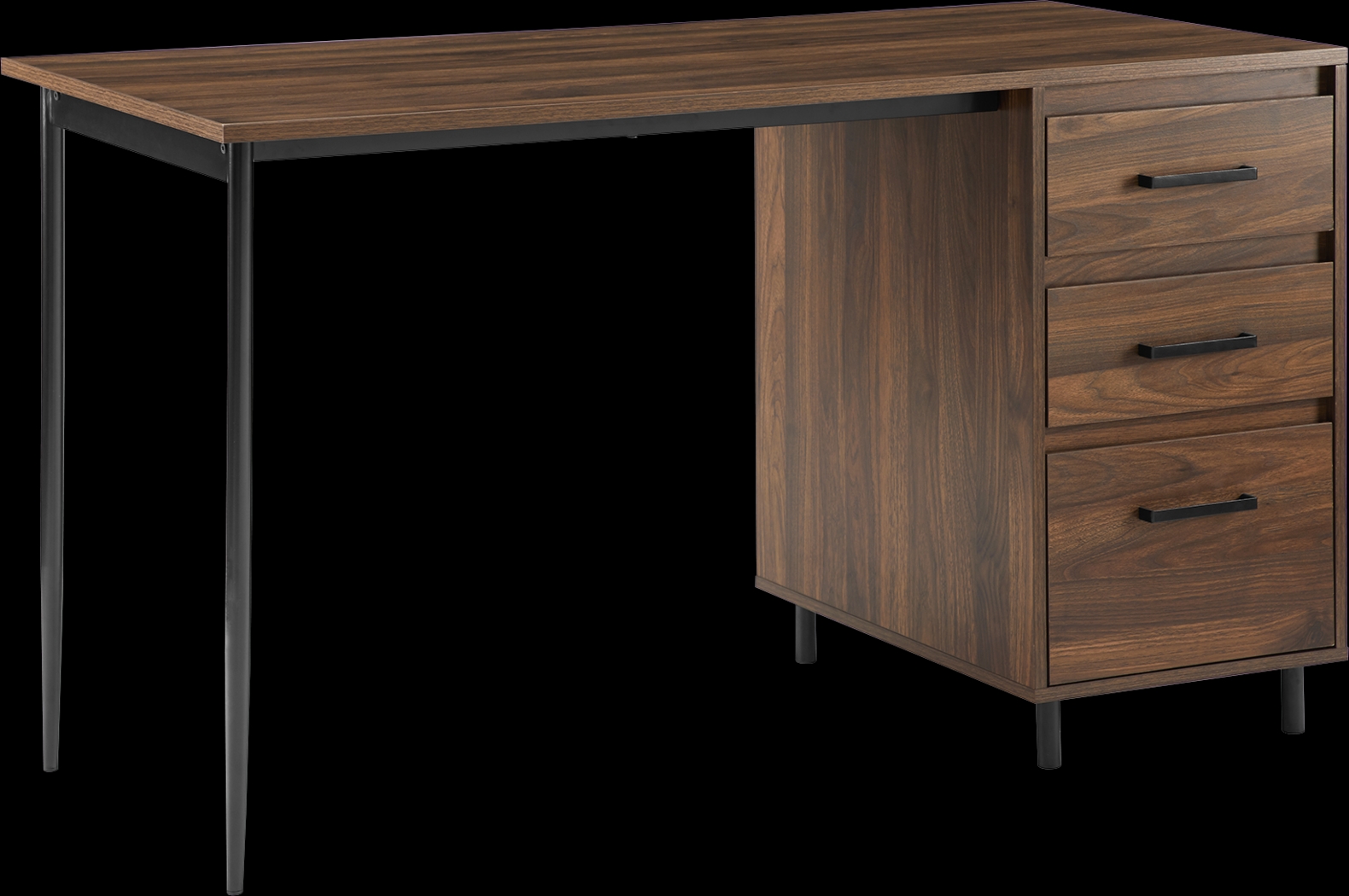 Donington Brown Desk - Thumbnail - Image 1