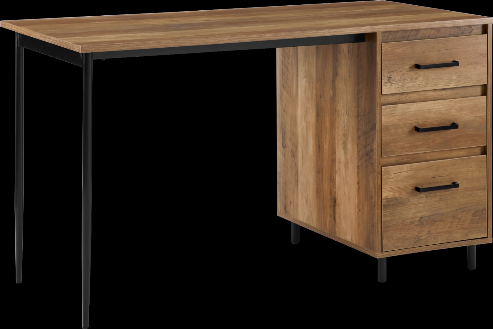 Donington Brown Desk - Thumbnail - Image 1