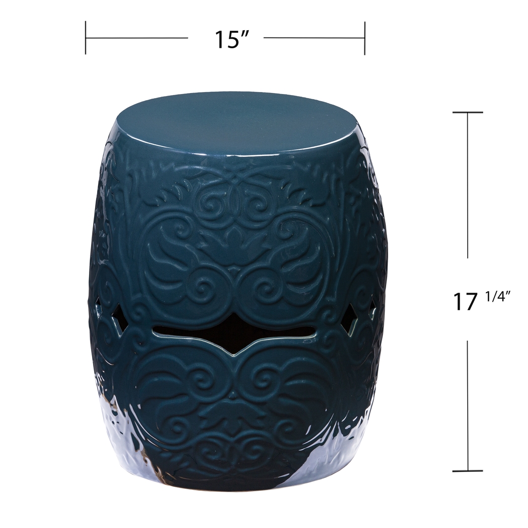 Donleigh Blue Accent Table - Thumbnail - Image 5