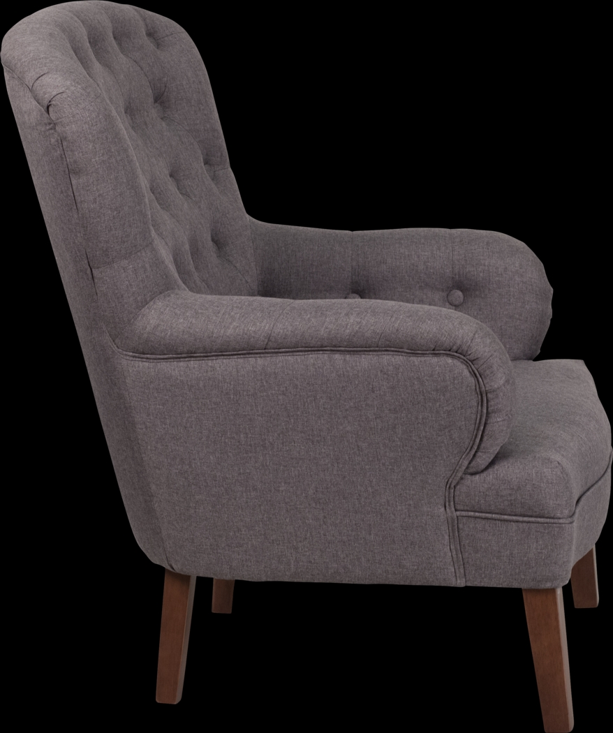 Donmoor Gray Accent Chair - Thumbnail - Image 2