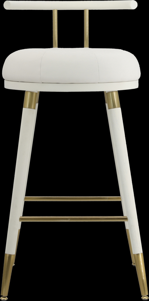 Donnalin White Barstool - Thumbnail - Image 3