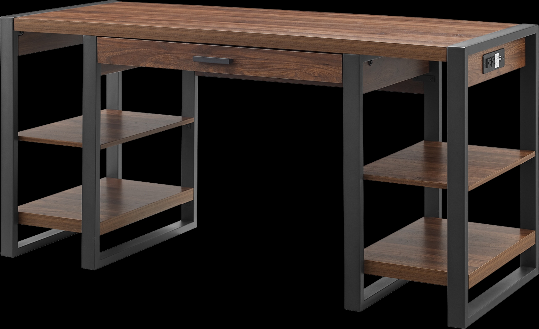 Donnefield Brown Desk - Thumbnail - Image 1