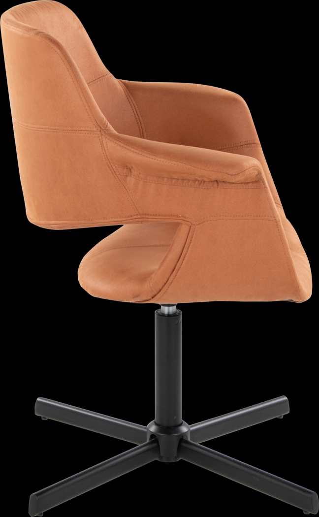 Donneita Brown Swivel Accent Chair - Thumbnail - Image 3